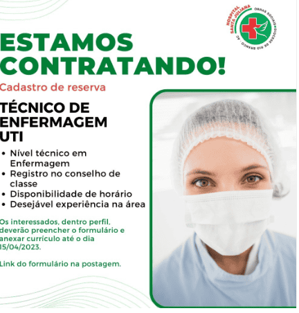 Técnico De Enfermagem – CTPR SERICOS MEDICOS – Empregos São Paulo