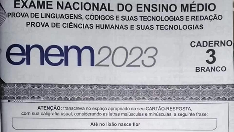 Enem 2023: Confira Gabarito Extraoficial Do Primeiro Dia De Provas ...